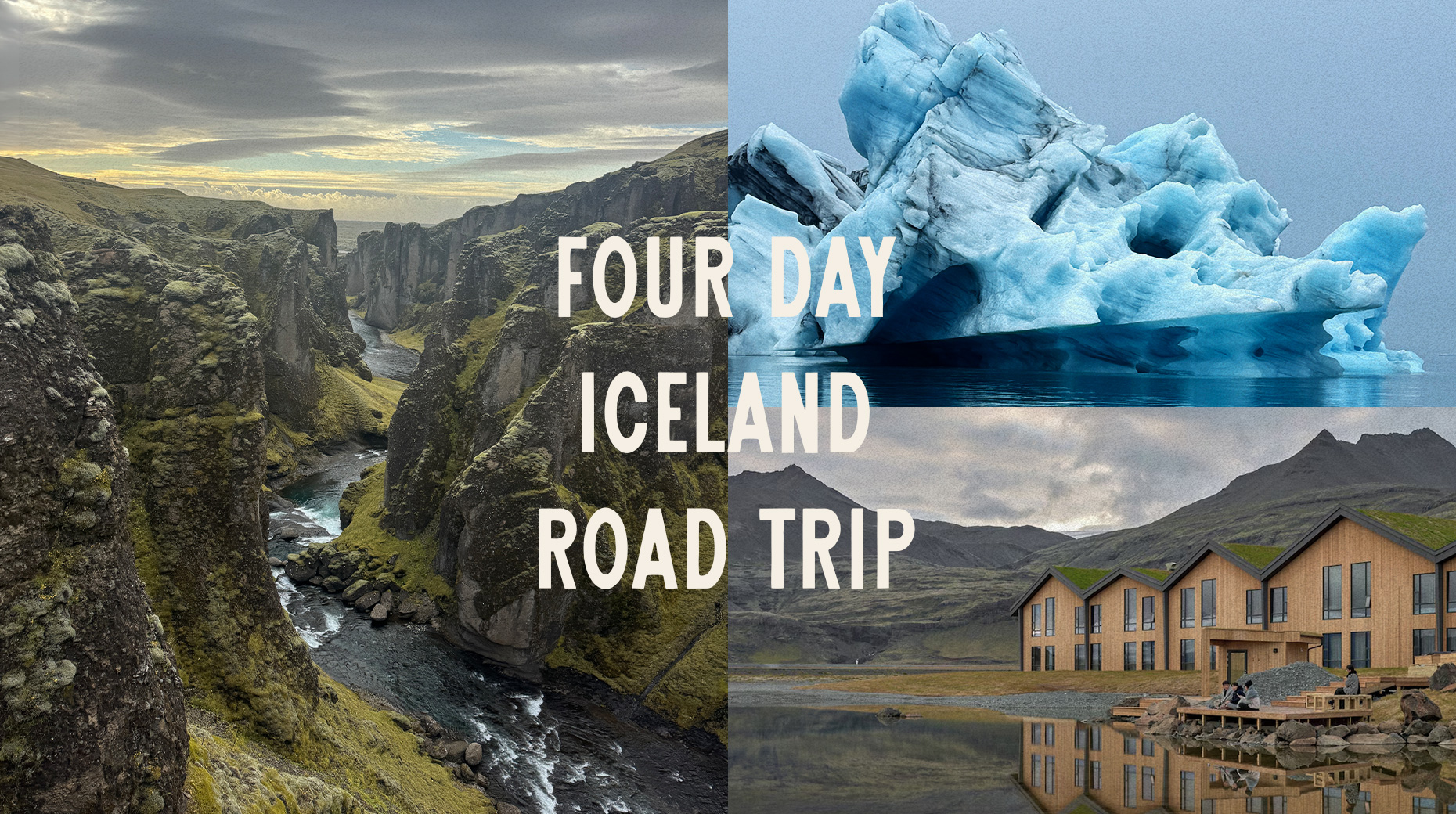 4 day iceland road trip waterfalls